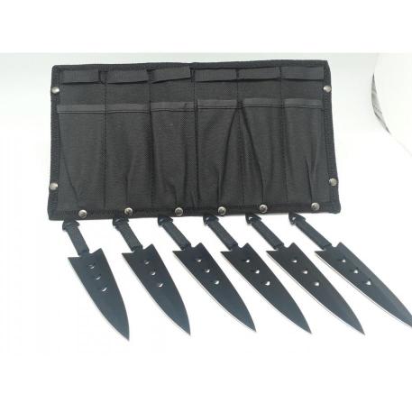 SET KUNAI DE LANZAR POR 6