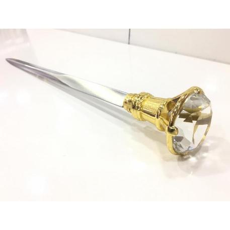 BASTON DIAMANTE DORADO