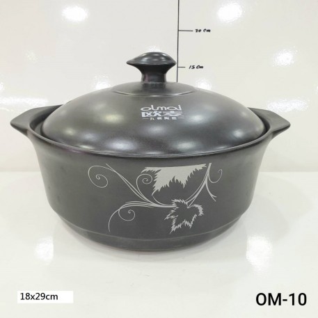 OLLA CACEROLA NEGRA 3.4L