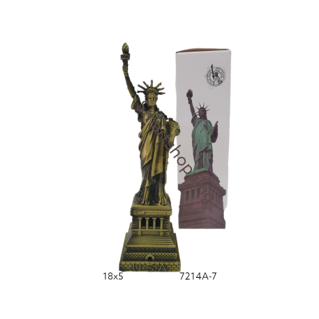 ESTATUA DE LA LIBERTAD 18CM