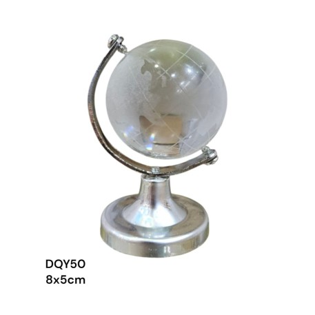 GLOBO TERRAQUEO CRISTAL 5CM