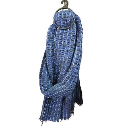 BUFANDA 150X30CM AZUL OFERTA