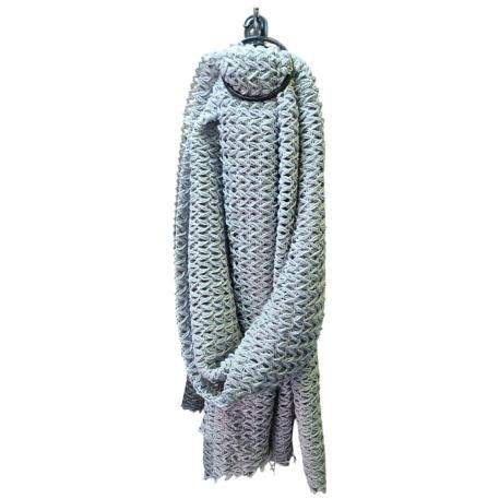 BUFANDA 150X30CM GRIS OFERTA