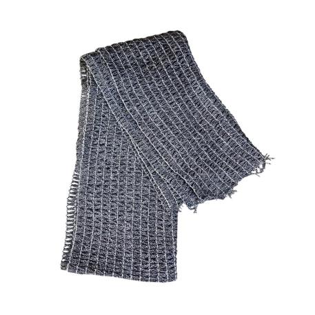 BUFANDA 150X30CM NEGRO OFERTA