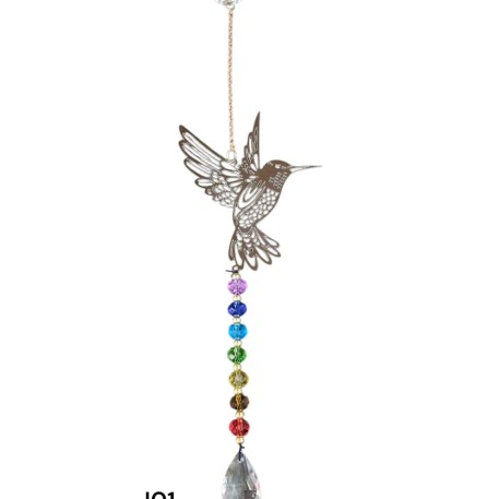 COLGANTE CLISTAL C/MOVIL COLIBRI