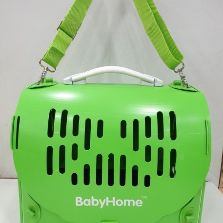TRANSPORTADORA MASCOTA MEDIANA VERDE