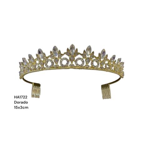 CORONA TIARA C/PEINETA MEDIANA