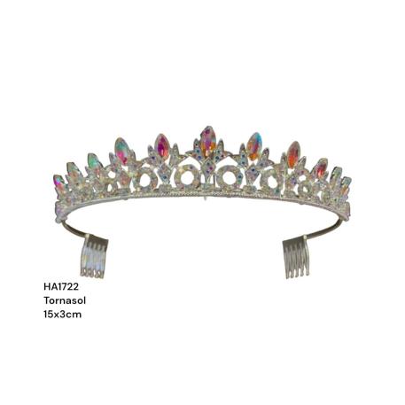 CORONA TIARA C/PEINETA MEDIANA