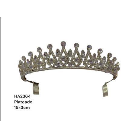 CORONA TIARA C/PEINETA MEDIANA