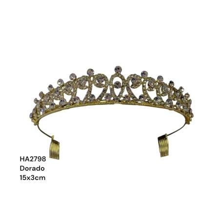 CORONA TIARA C/PEINETA MEDIANA