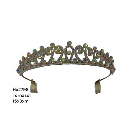 CORONA TIARA C/PEINETA MEDIANA