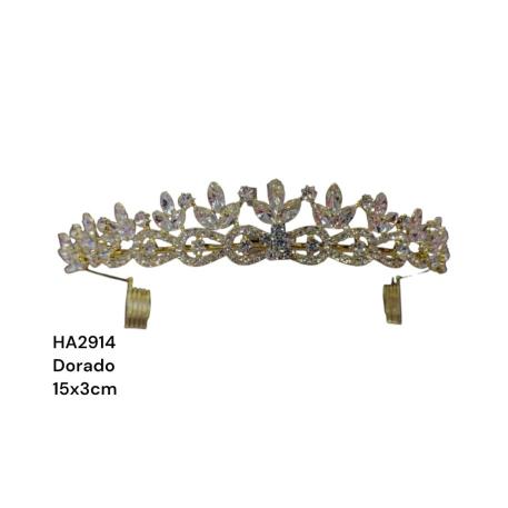 CORONA TIARA C/PEINETA MEDIANA