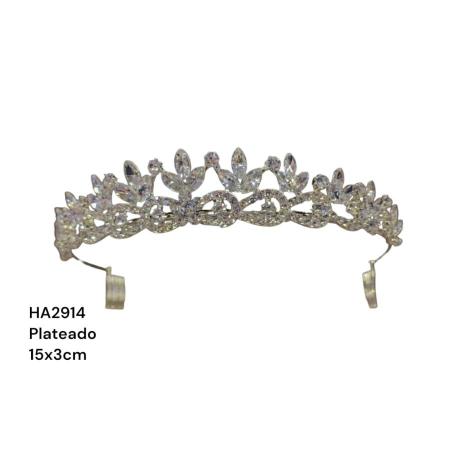 CORONA TIARA C/PEINETA MEDIANA