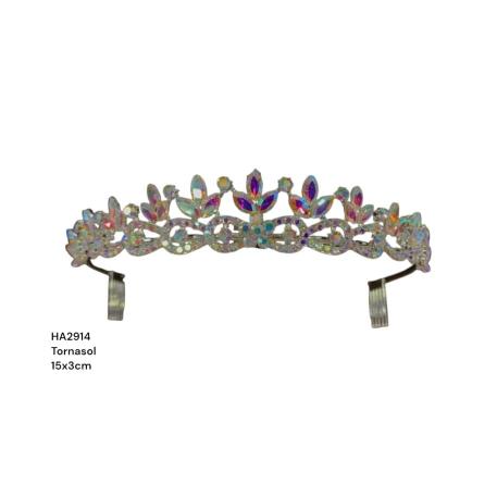 CORONA TIARA C/PEINETA MEDIANA