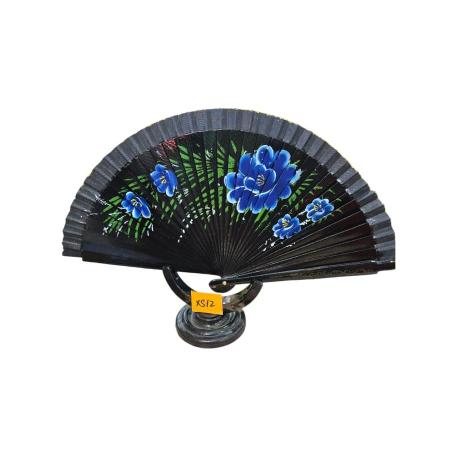 ABANICO ESPAÑOL AMBOS PINTURA NEGRO