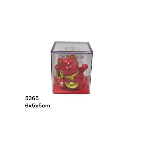 GATO FORTUNA SOLAR ROJO