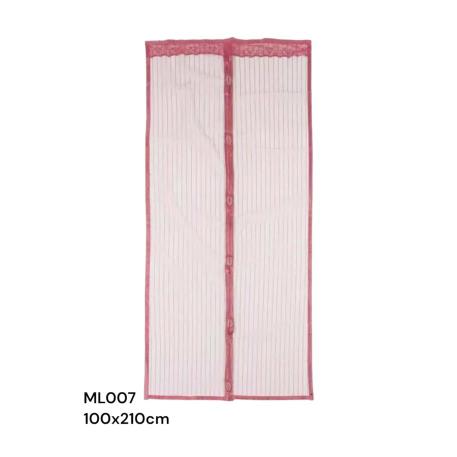 CORTINA MOSQUIT. LISO AMARILLO 100X210