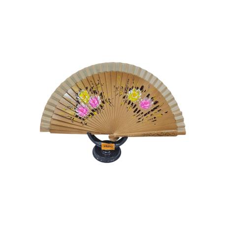 ABANICO ESPAÑOL MARRON
