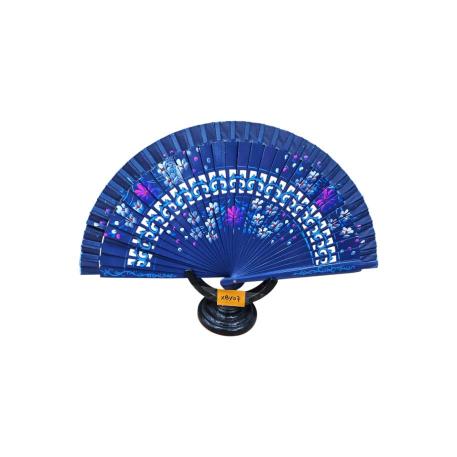 ABANICO ESPAÑOL AZUL
