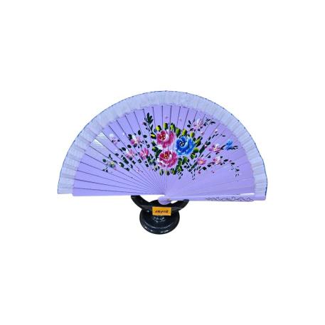 ABANICO ESPAÑOL VIOLETA