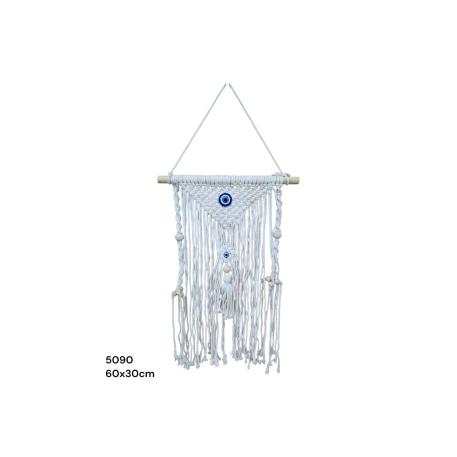 COLG. DE MECRAME C/ OJO TURCO