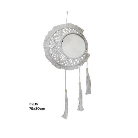 COLG. DE MECRAME C/ESPEJO