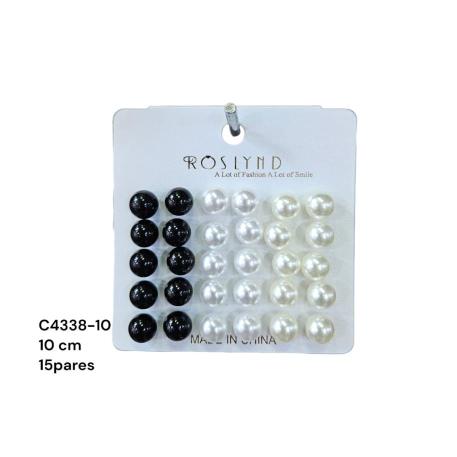 AROS PERLA 10CM 15PARES