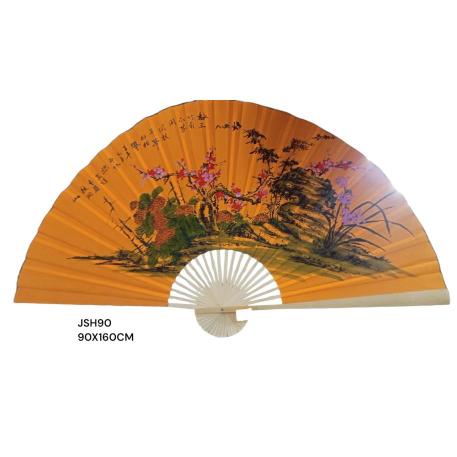 ABANICO DE PARED 90CM NARANJA