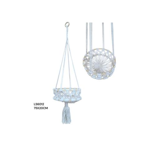 COLG. DE MECRAME CANASTA