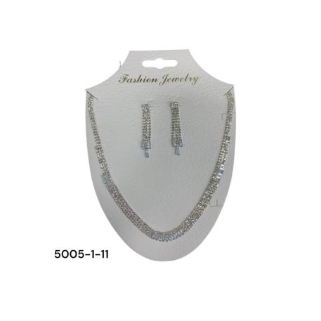 SET DE COLLAR STRASS