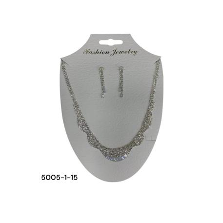 SET DE COLLAR STRASS