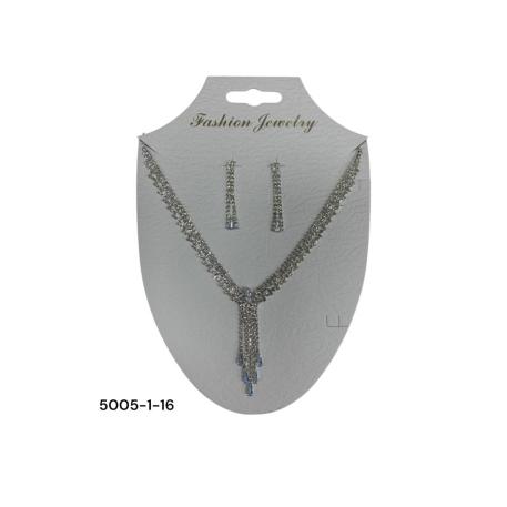 SET DE COLLAR STRASS