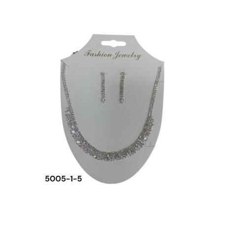 SET DE COLLAR STRASS