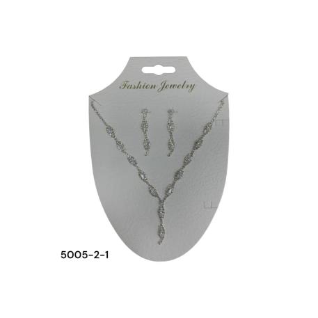 SET DE COLLAR STRASS