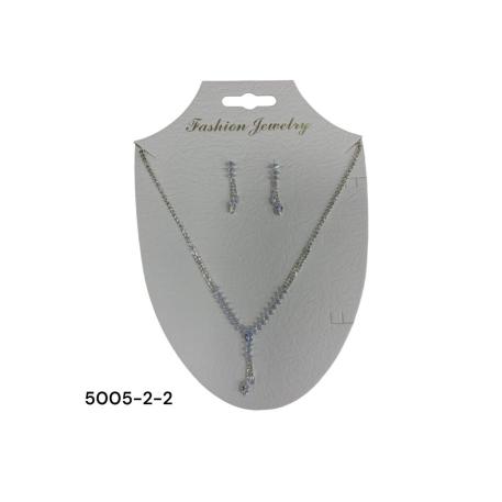 SET DE COLLAR STRASS