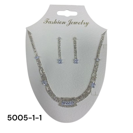 SET DE COLLAR STRASS