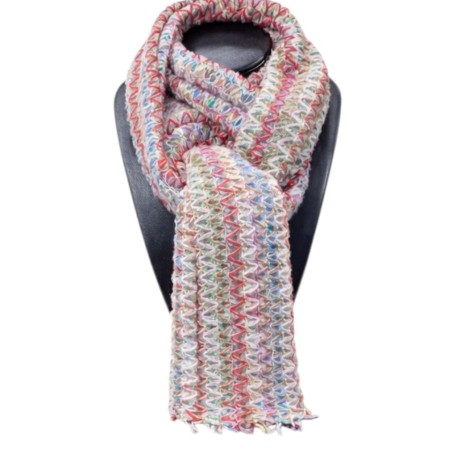 BUFANDA 150X30CM MULTICOLOR OFERTA