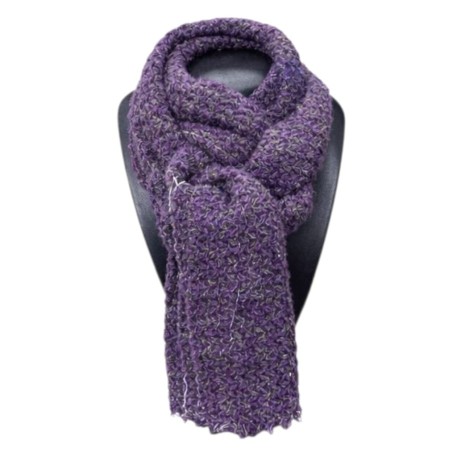 BUFANDA 150X30CM VIOLETA OFERTA