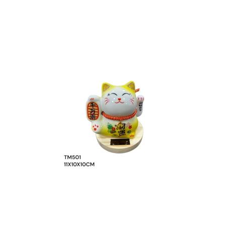 GATO F. SOLAR PORCE. CH. BASE MADERA
