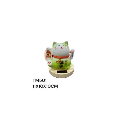 GATO F. SOLAR PORCE. CH. BASE MADERA
