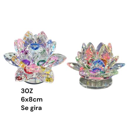 FLOR DE LOTO CRISTAL