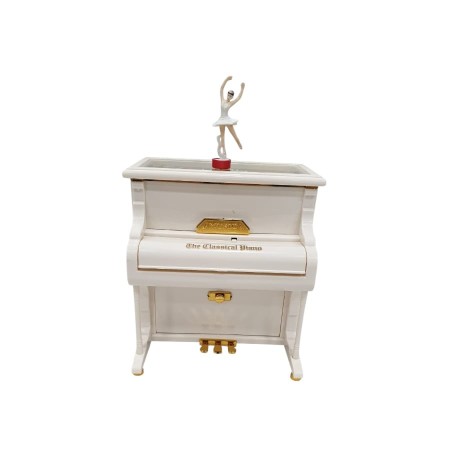 CAJA MUSICAL PIANO CLASICO CON BAILARINA