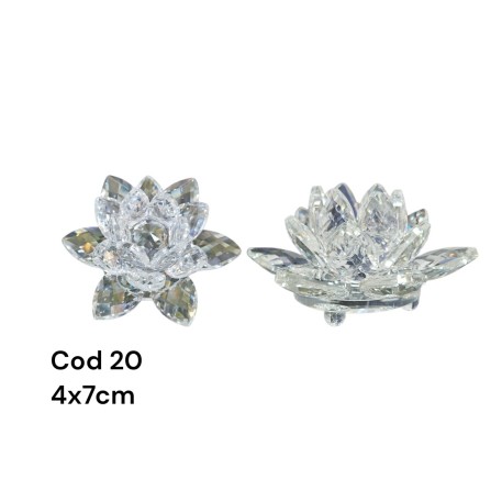 FLOR DE LOTO CRISTAL