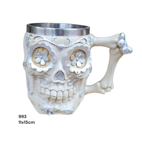 TAZA CALAVERA